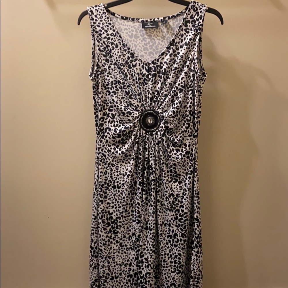 Leopard print dress